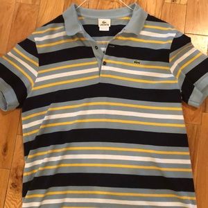 Lacoste Short Sleeve Collar